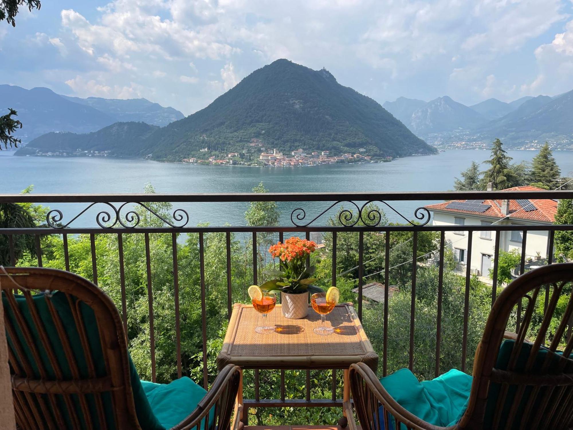 Appartamento Lake View Di Villa Giuliana Sulzano Εξωτερικό φωτογραφία