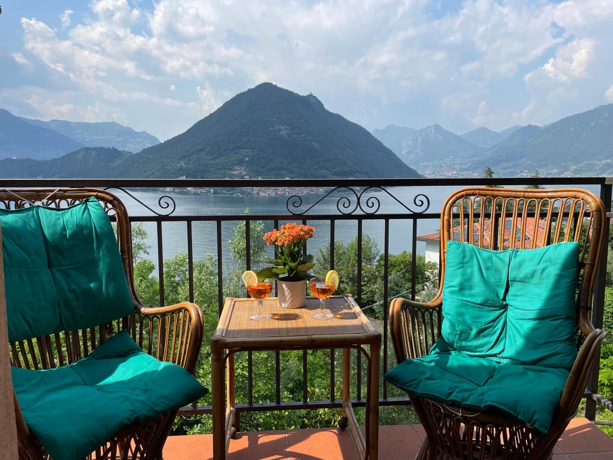 Appartamento Lake View Di Villa Giuliana Sulzano Εξωτερικό φωτογραφία